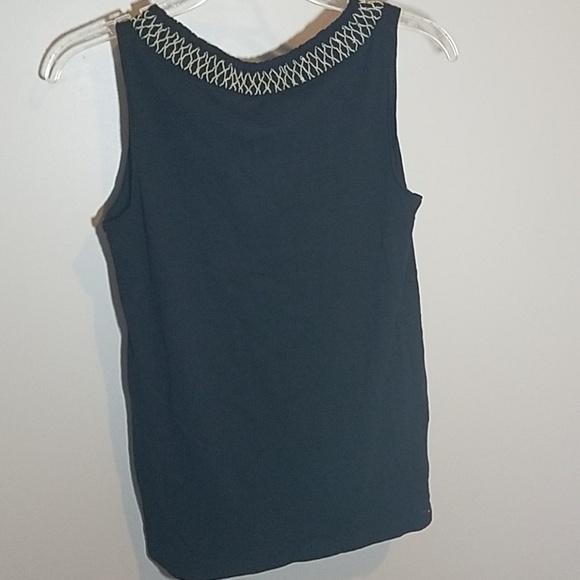 *[J.Jill] New Embroidered Tank Top‎ - Picture 4 of 6